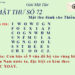 MẬT THƯ SỐ 72