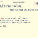 MẬT THƯ SỐ 81