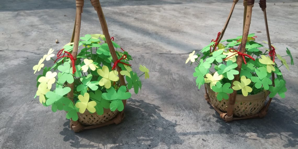 KHÉO TAY: LÀM CỎ MAY MẮN