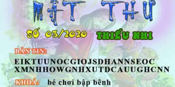 MẬT THƯ SỐ 03/2020 – THIẾU NHI
