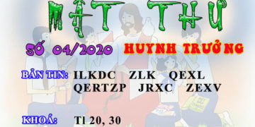MẬT THƯ SỐ 04/2020 – HUYNH TRƯỞNG