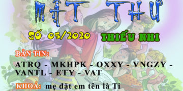 MẬT THƯ SỐ 05-2020 THIẾU NHI