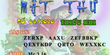 MẬT THƯ SỐ 06/2020 – THIẾU NHI