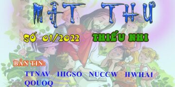 MẬT THƯ SỐ 01/2022 – DÀNH CHO THIẾU NHI