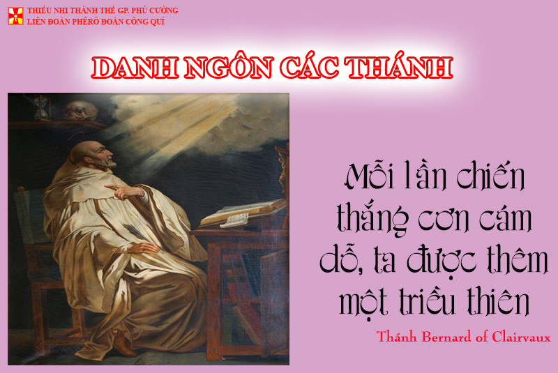 DANH NGÔN CÁC THÁNH