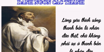 DANH NGÔN CÁC THÁNH