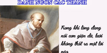 DANH NGÔN CÁC THÁNH