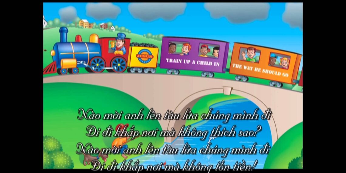 CỬ ĐIỆU CHO NGÀNH ẤU: ĐI TÀU LỬA