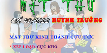MẬT THƯ SỐ 03/2022 – DÀNH CHO HUYNH TRƯỞNG