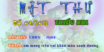 MẬT THƯ SỐ 04/2022 – DÀNH CHO THIẾU NHI