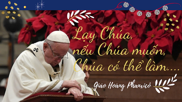 NHỮNG LỜI NGUYỆN NGẮN CỦA ĐỨC GIÁO HOÀNG PHANXICO