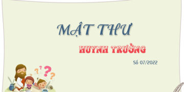 MẬT THƯ SỐ 07/2022 – DÀNH CHO HUYNH TRƯỞNG