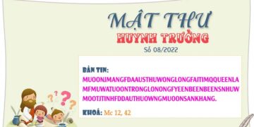 MẬT THƯ SỐ 08/2022 – DÀNH CHO HUYNH TRƯỞNG