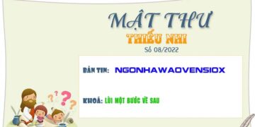 MẬT THƯ 08/2022 – DÀNH CHO THIẾU NHI