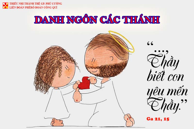 DANH NGÔN CÁC THÁNH