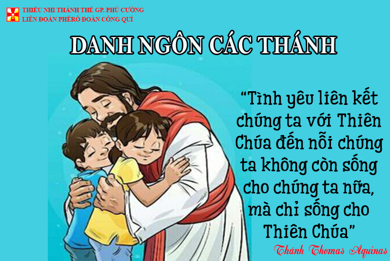 DANH NGÔN CÁC THÁNH