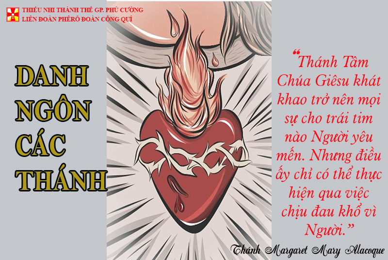 DANH NGÔN CÁC THÁNH