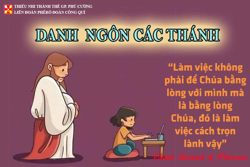 DANH NGÔN CÁC THÁNH