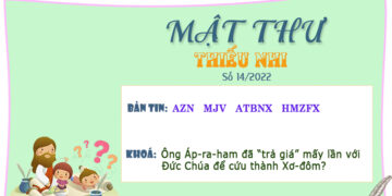 MẬT THƯ SỐ 14/2022 – DÀNH CHO THIẾU NHI
