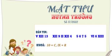 MẬT THƯ SỐ 17/2022 – DÀNH CHO HUYNH TRƯỞNG