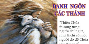 DANH NGÔN CÁC THÁNH