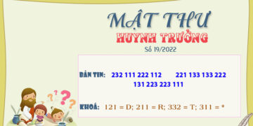 MẬT THƯ SỐ 19/2022 – DÀNH CHO HUYNH TRƯỞNG