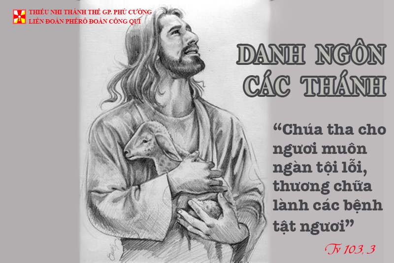 DANH NGÔN CÁC THÁNH