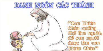 DANH NGÔN CÁC THÁNH