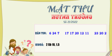 MẬT THƯ SỐ 21/2022 – DÀNH CHO HUYNH TRƯỞNG