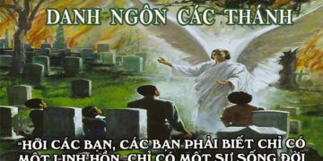 DANH NGÔN CÁC THÁNH