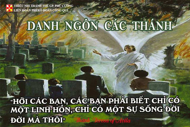DANH NGÔN CÁC THÁNH