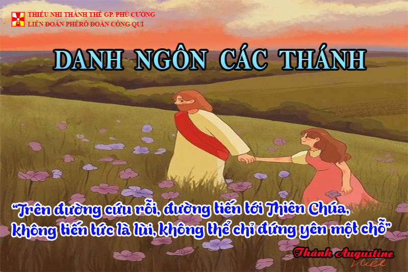 DANH NGÔN CÁC THÁNH