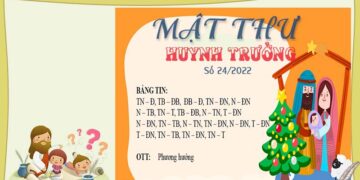 MẬT THƯ SỐ 24/2022 – DÀNH CHO HUYNH TRƯỞNG