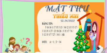 MẬT THƯ SỐ 24/2022 – DÀNH CHO THIẾU NHI