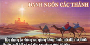 DANH NGÔN CÁC THÁNH