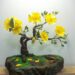 CÁCH LÀM CHẬU BONSAI HOA MAI GIẢ ĐỂ CHƯNG TẾT