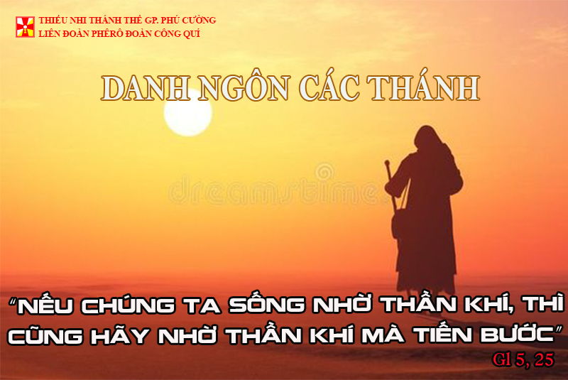 DANH NGÔN CÁC THÁNH