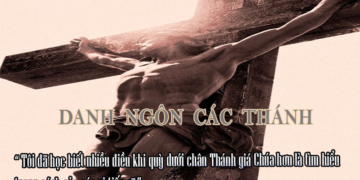 DANH NGÔN CÁC THÁNH