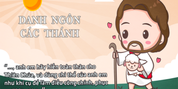 DANH NGÔN CÁC THÁNH