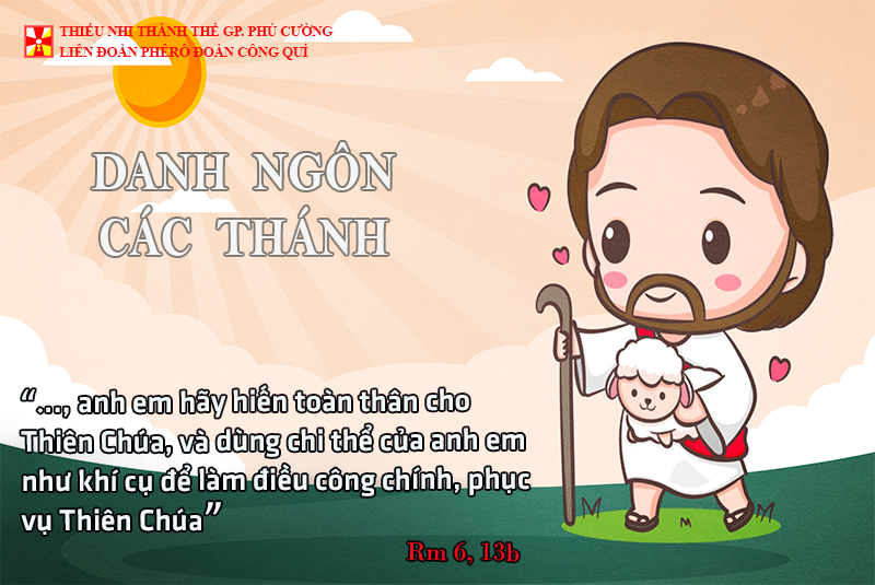 DANH NGÔN CÁC THÁNH