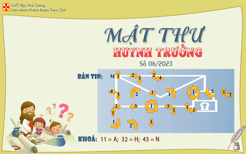 MẬT THƯ SỐ 06/2023 – DÀNH CHO HUYNH TRƯỞNG