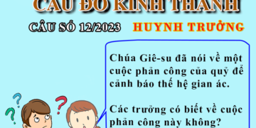CÂU SỐ 12/2023 – DÀNH CHO HUYNH TRƯỞNG