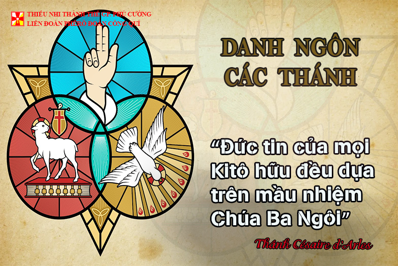 DANH NGÔN CÁC THÁNH