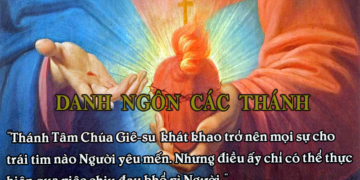 DANH NGÔN CÁC THÁNH