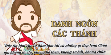 DANH NGÔN CÁC THÁNH