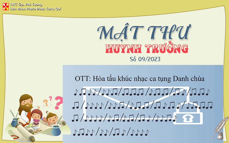 MẬT THƯ SỐ 09/2023 – DÀNH CHO HUYNH TRƯỞNG