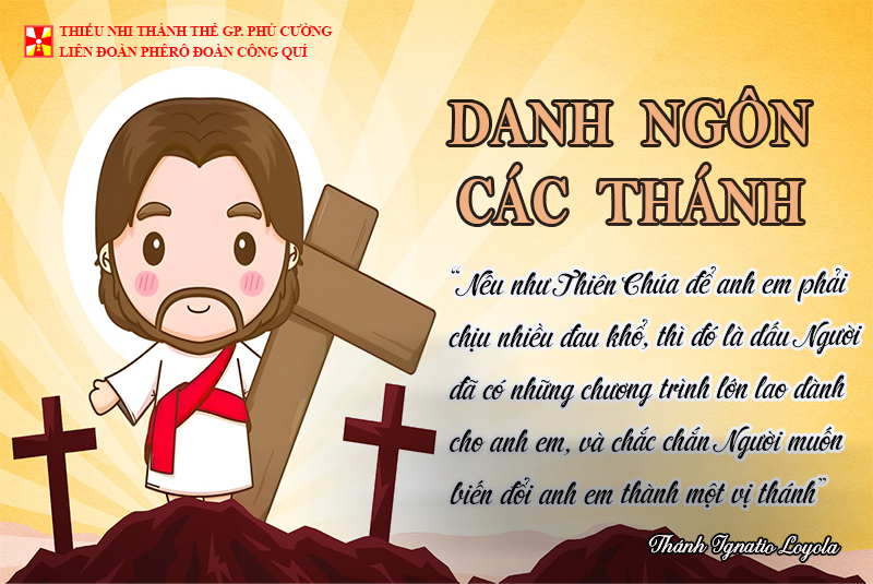 DANH NGÔN CÁC THÁNH