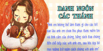 DANH NGÔN CÁC THÁNH