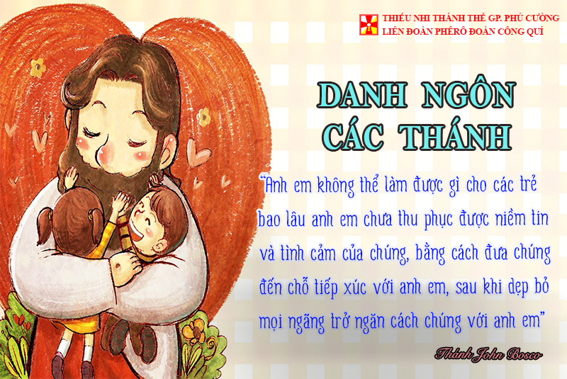 DANH NGÔN CÁC THÁNH