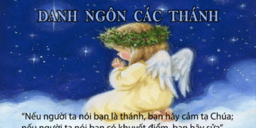 DANH NGÔN CÁC THÁNH